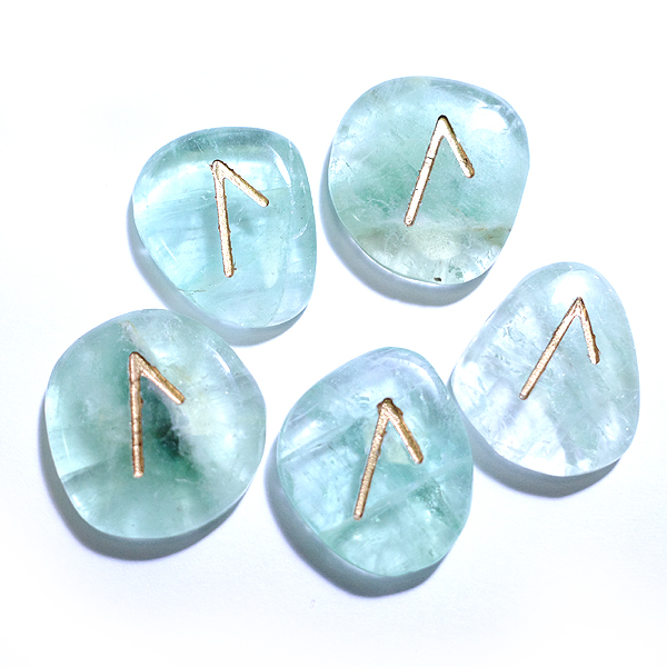 フローライト(Fluorite)ルーンストーン単品