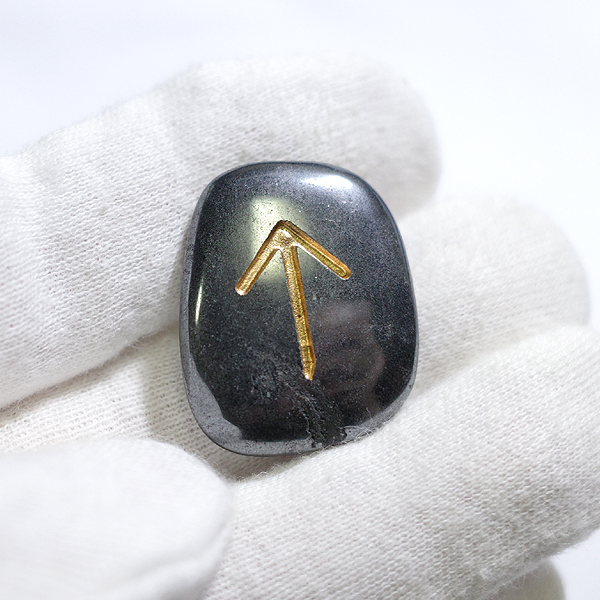 ヘマタイト(Hematite)ルーンストーン単品