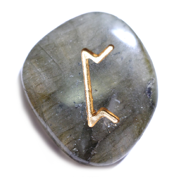 ラブラドライト(Labradorite)ルーンストーン単品