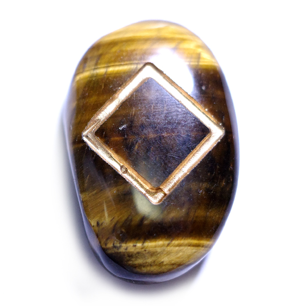 タイガーアイ(Tiger eye)ルーンストーン単品