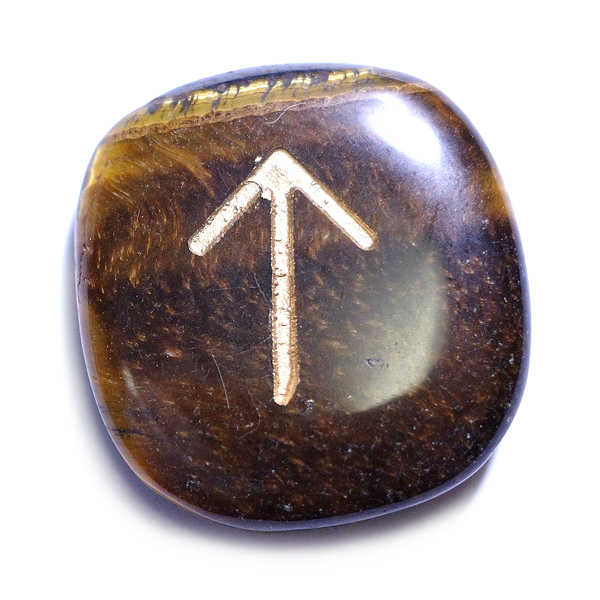 タイガーアイ(Tiger eye)ルーンストーン単品