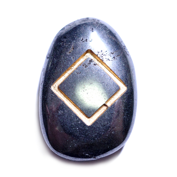 ヘマタイト(Hematite)ルーンストーン単品