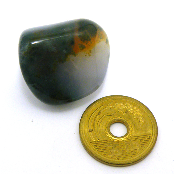 モスアゲート(Moss agate)タンブル/磨き石
