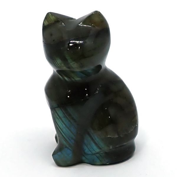 ラブラドライト(Labradorite)ねこ・猫・ネコ