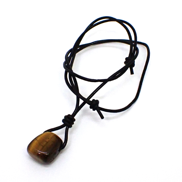 タイガーアイ(Tiger eye)/タンブルペンダントアクセサリー