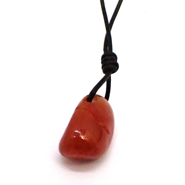 カーネリアン(Carnelian)/タンブルペンダントアクセサリー