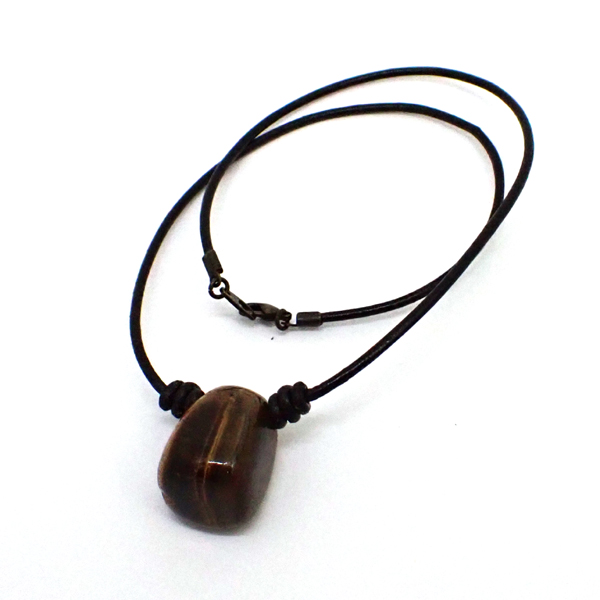 タイガーアイ(Tiger eye)/タンブルペンダントアクセサリー