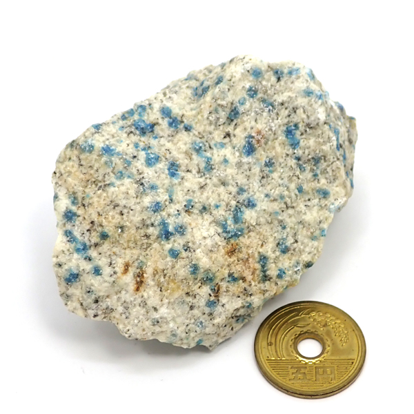 K2 アズライトイングラナイト(k2 Azurite in granite) 原石