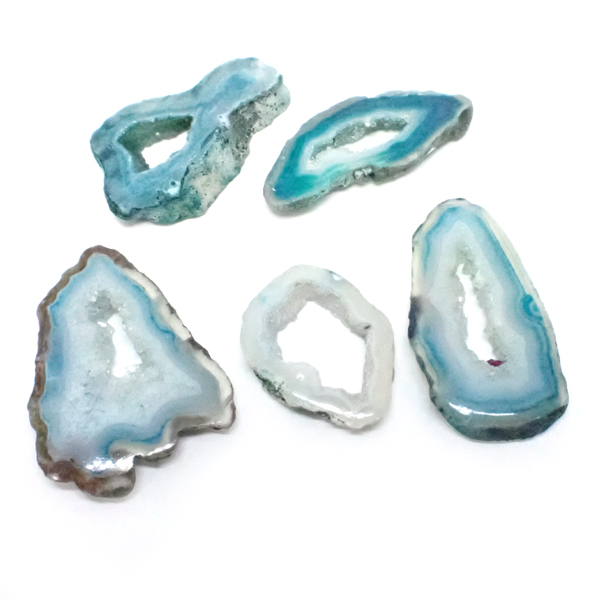 ブルードルージーアゲート(Druzy agate blue) 原石