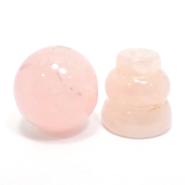 ���[�Y�N�H�[�c(Rose quartz) �V�R�΃r�[�Y �̔�