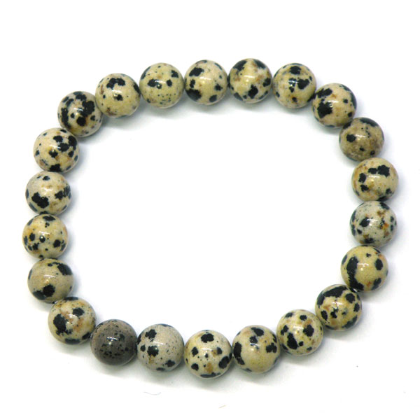 ダルメシアンジャスパー(Dalmatian Jasper)天然石ビーズ 販売