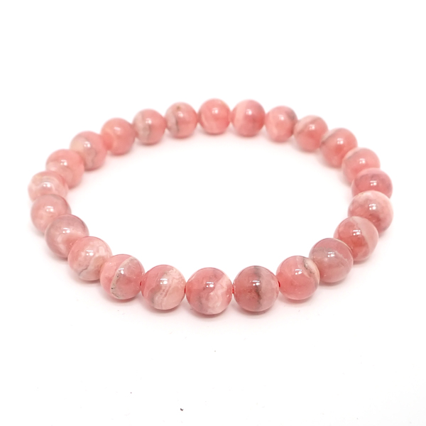 ロードクロサイト/インカローズ(Rhodochrosite)天然石ビーズ 販売