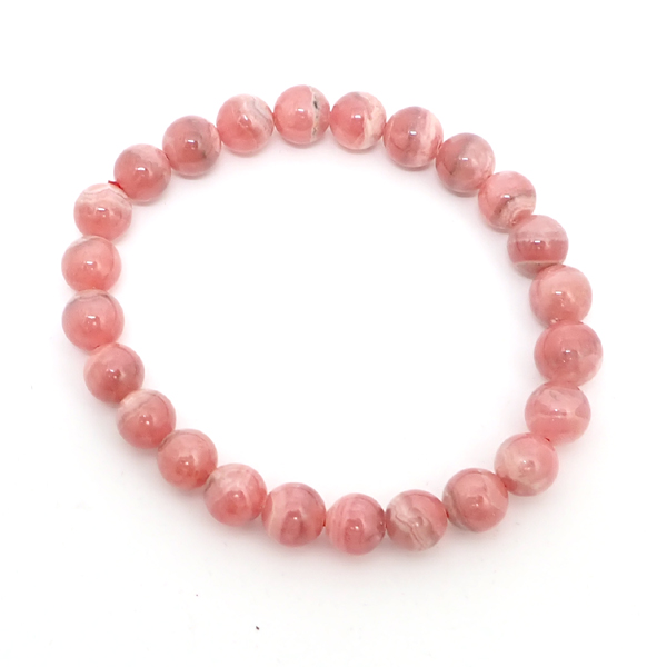 ロードクロサイト/インカローズ(Rhodochrosite)天然石ビーズ 販売