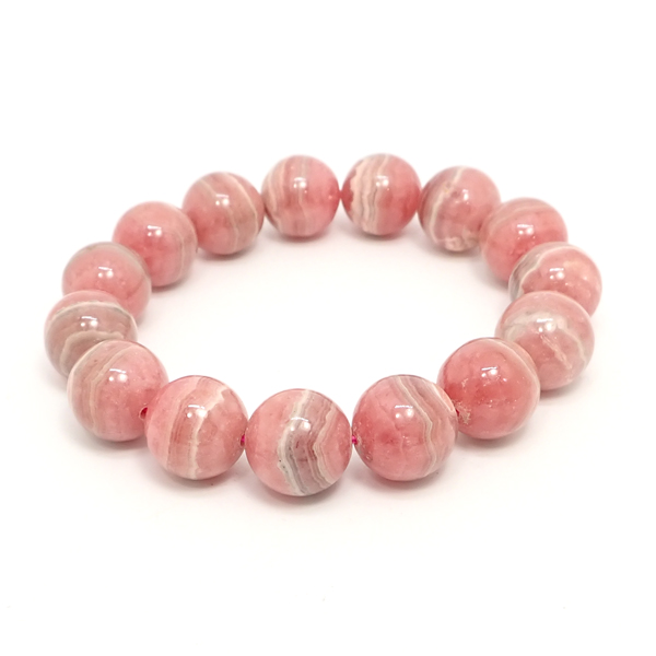 ロードクロサイト/インカローズ(Rhodochrosite)天然石ビーズ 販売