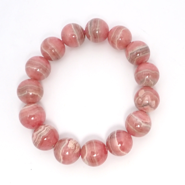 ロードクロサイト/インカローズ(Rhodochrosite)天然石ビーズ 販売