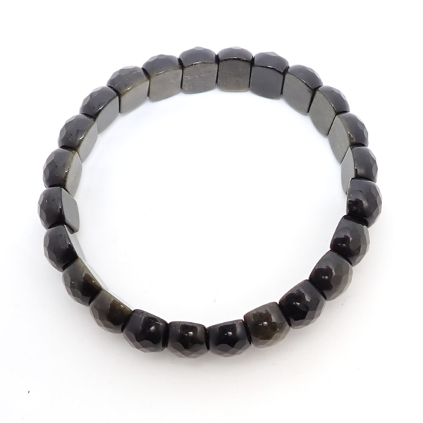 ゴールデンオブシディアン(Golden obsidian)天然石ビーズ 販売