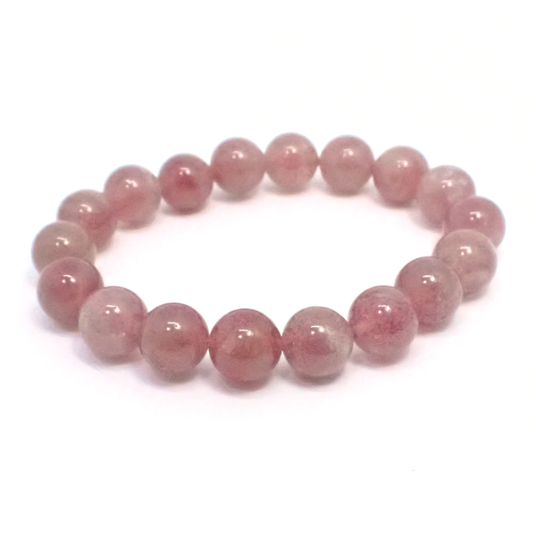 ストロベリークォーツ(Strawberry quartz)天然石ビーズ 販売