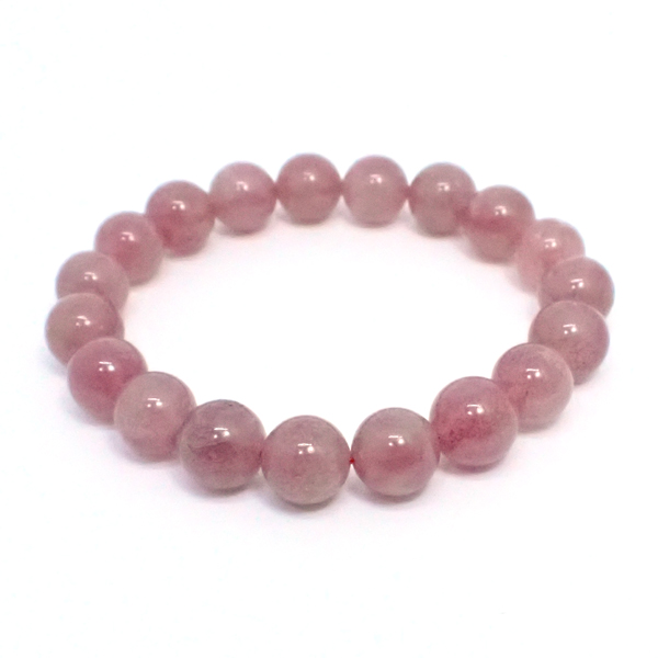 ストロベリークォーツ(Strawberry quartz)天然石ビーズ 販売