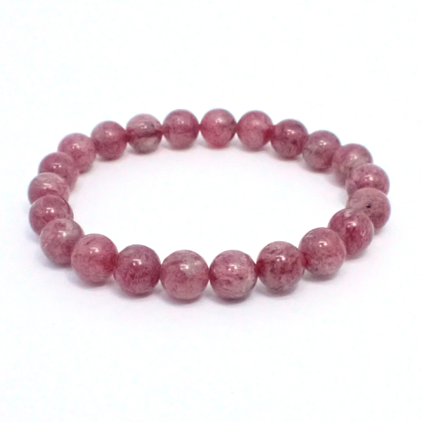 ストロベリークォーツ(Strawberry quartz)天然石ビーズ 販売