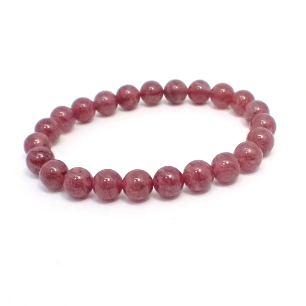 ストロベリークォーツ(Strawberry quartz)天然石ビーズ 販売