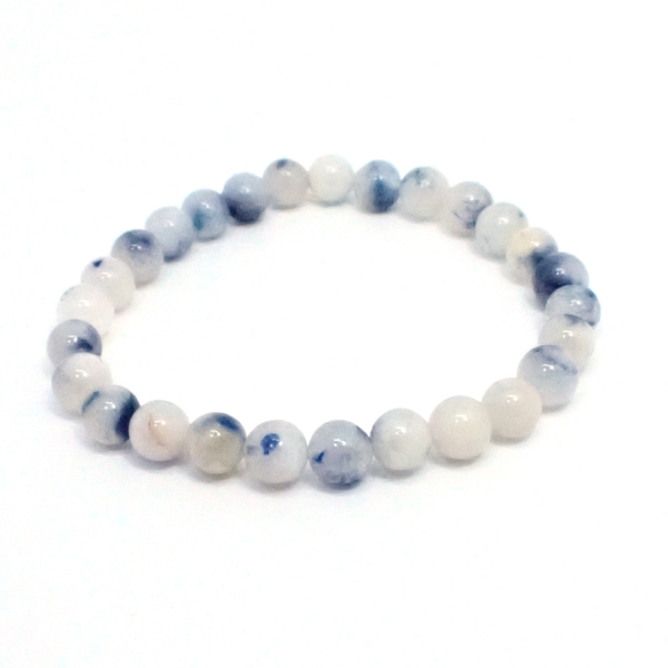 デュモルチェライトインクォーツ(Dumortierite in quartz)天然石ビーズ 販売
